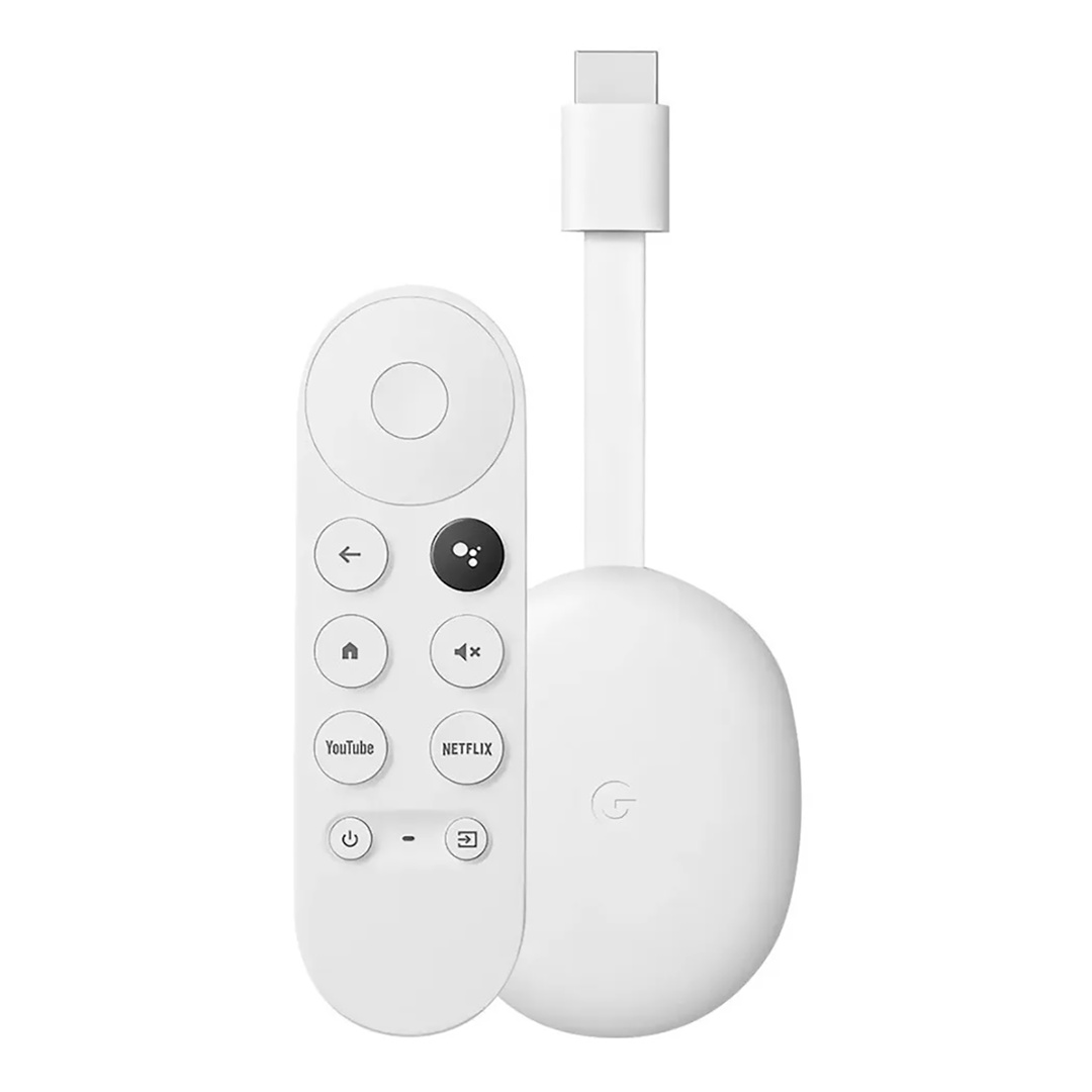 Google Chromecast 2020 4K Rosa Con Control — ZonaTecno
