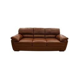 SOFA DE CUERO OXFORD 3 LUGARES C1 WHISKY