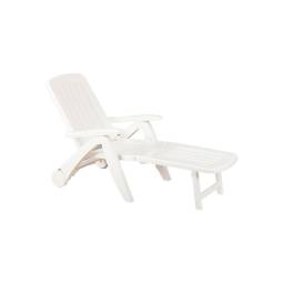 REPOSERA PLEGABLE PVC CANCUN BLANCO  REPCANBL