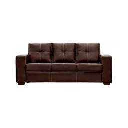 SILLON SAN DIEGO 3 LUGARES CUERINA MARRON CAPRA NOVA 848170