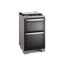 COCINA ELECTROLUX 4 HORNALLAS DOBLE HORNO INOX FE4DC